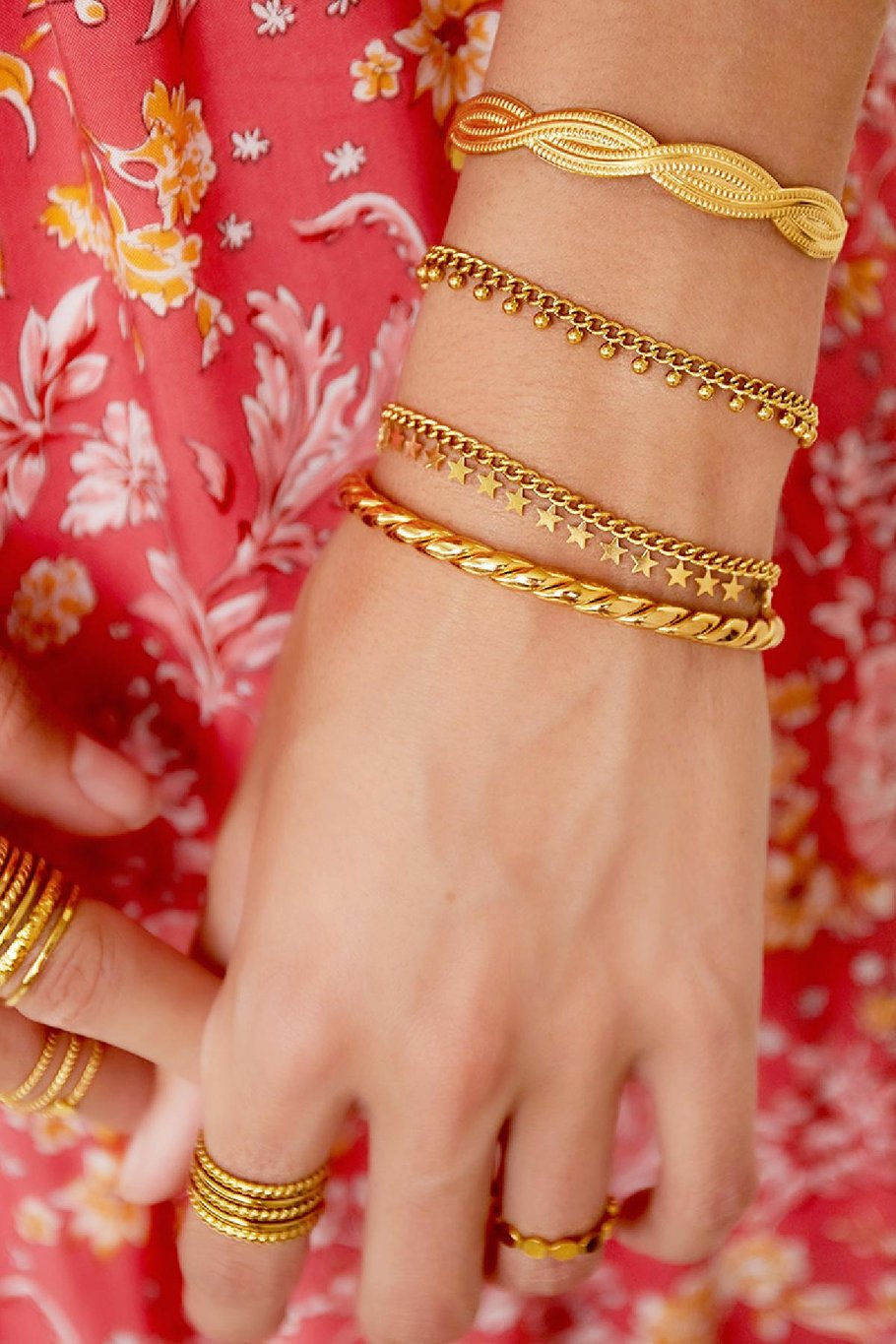 Rattle Bracelet Gold