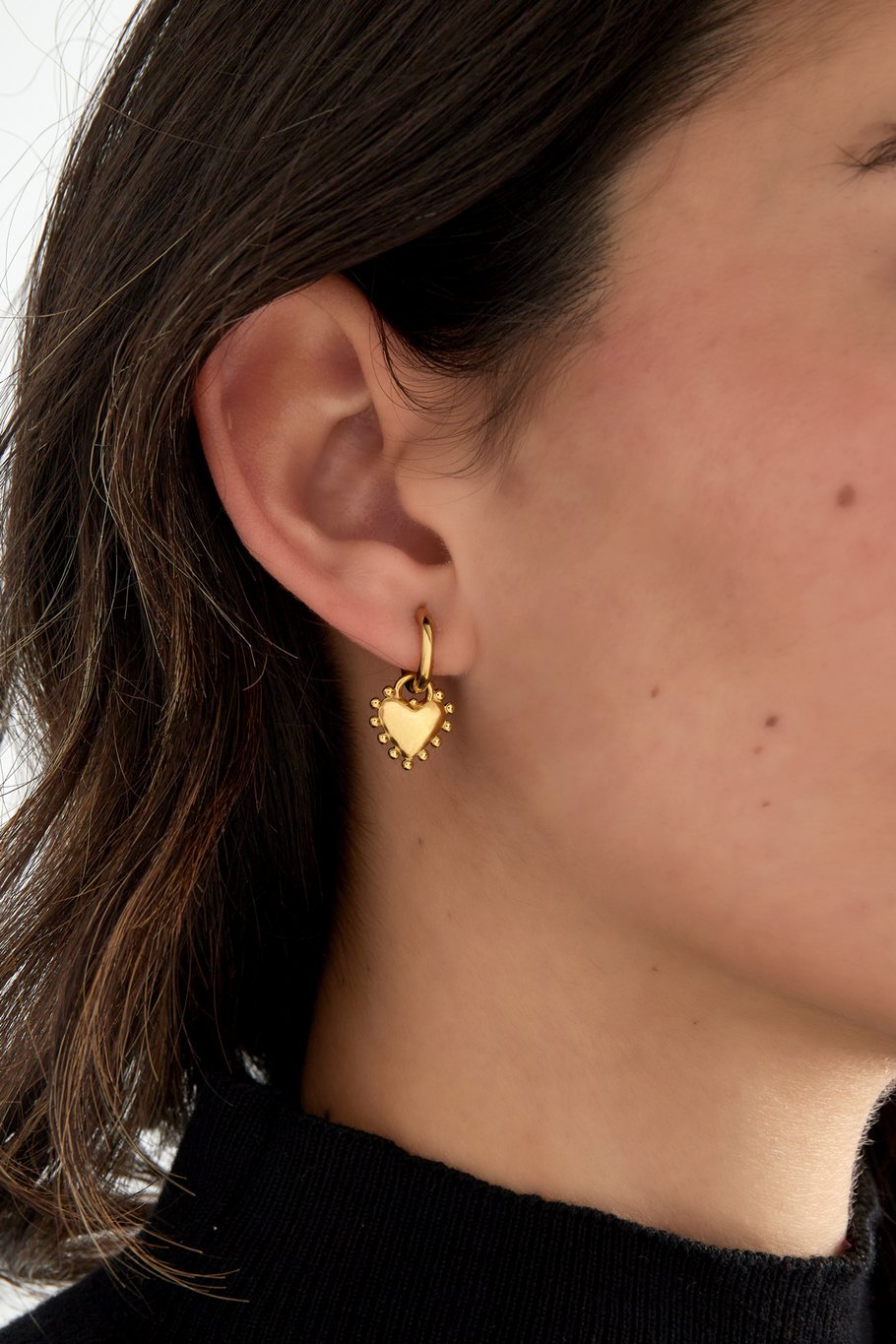 Boho Heart Silver (1 Piece)