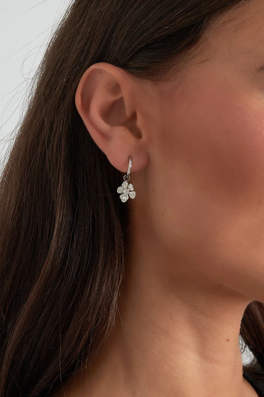 Tropical Flower Silver (1 Piece)
