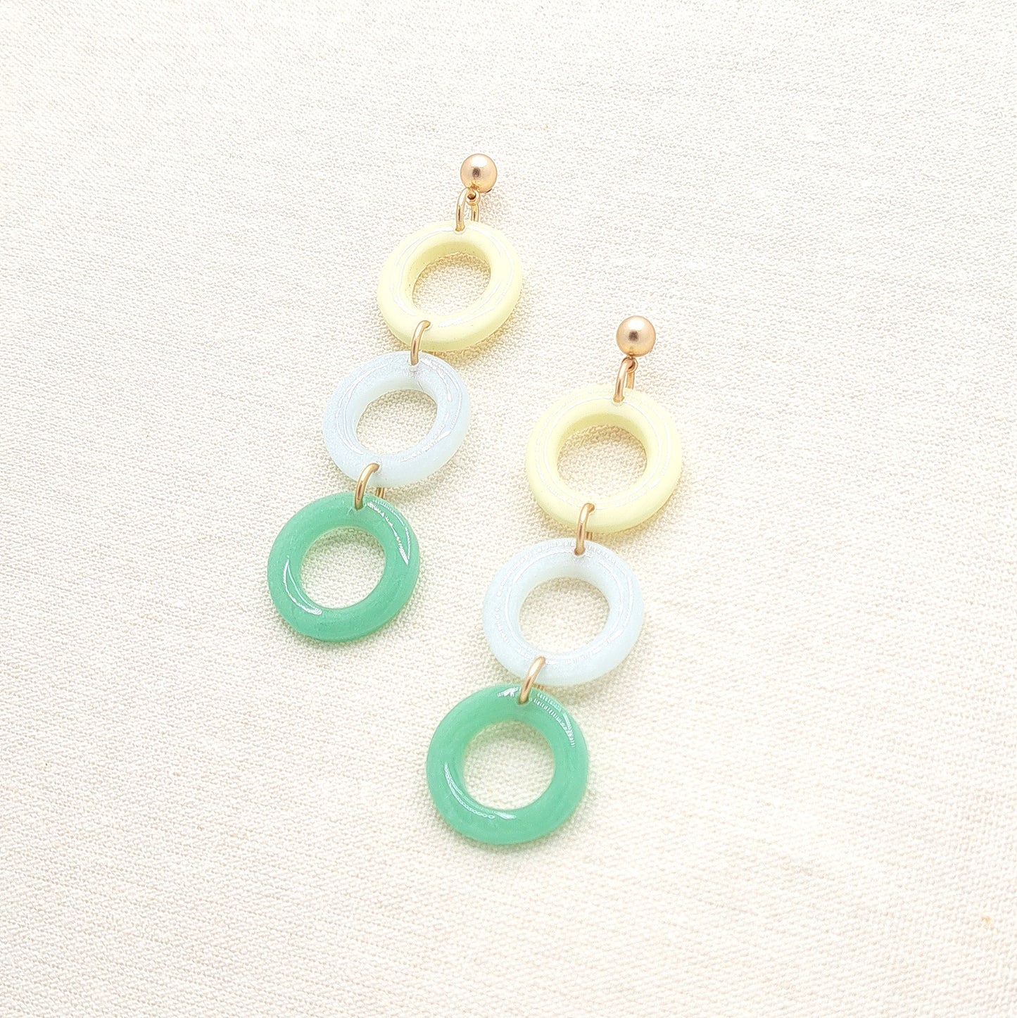 Honey Glossy - Yellow Ice Blue Jade