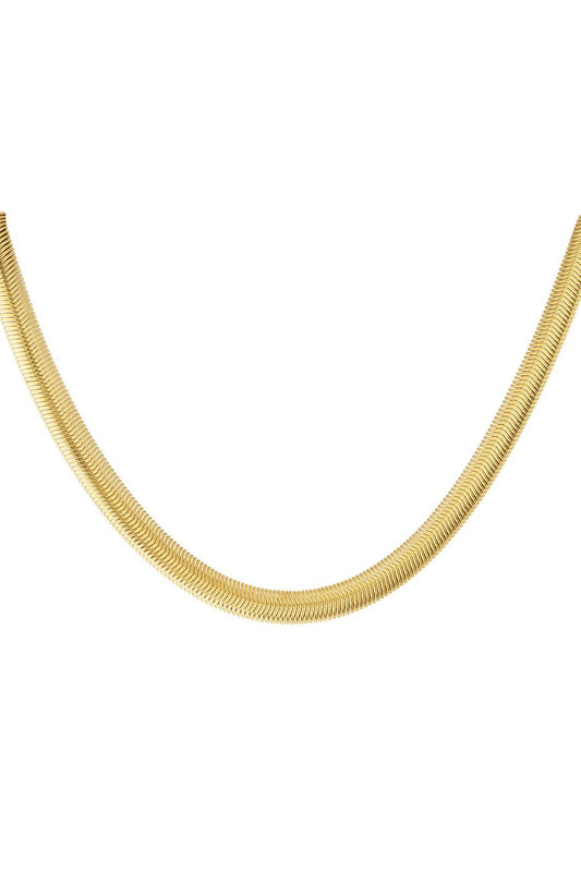 Snake Necklace 0.9 Gold