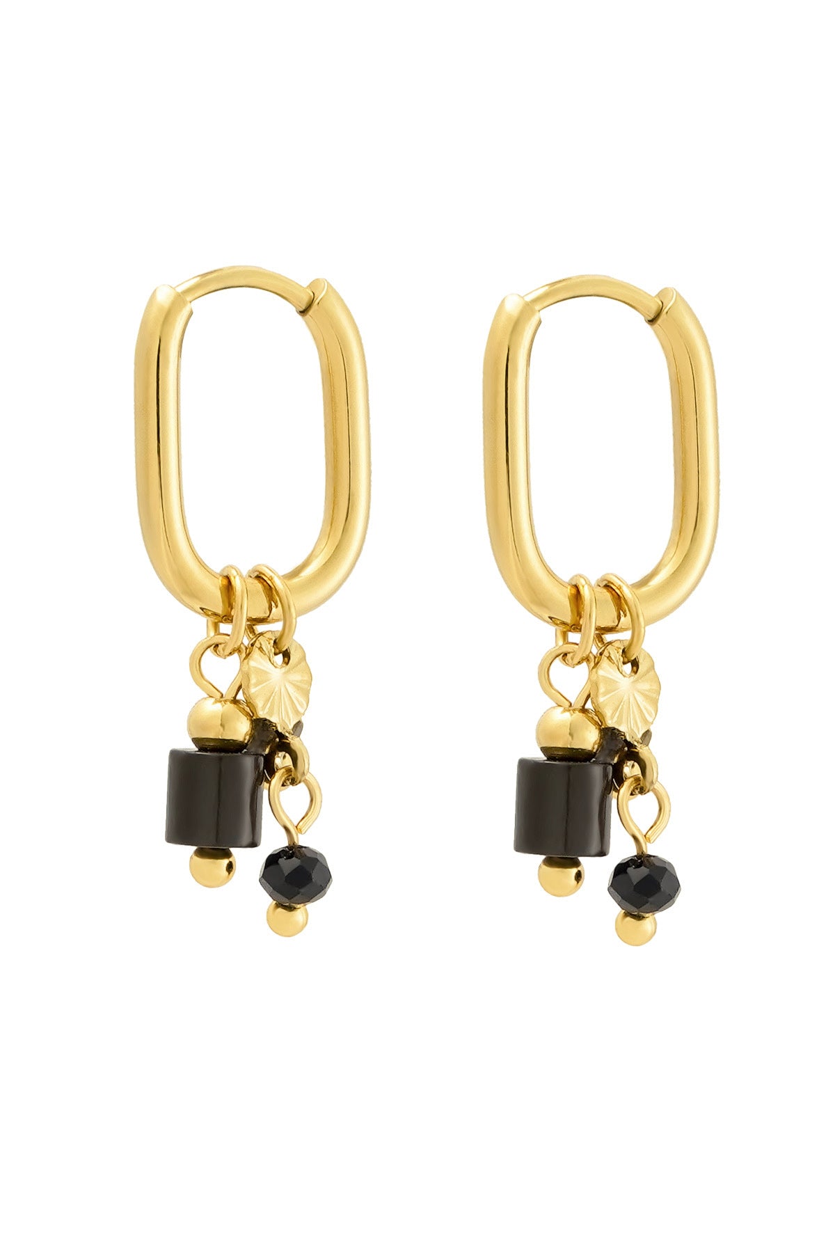 Tiny Pearls Pendant Black (1 piece)