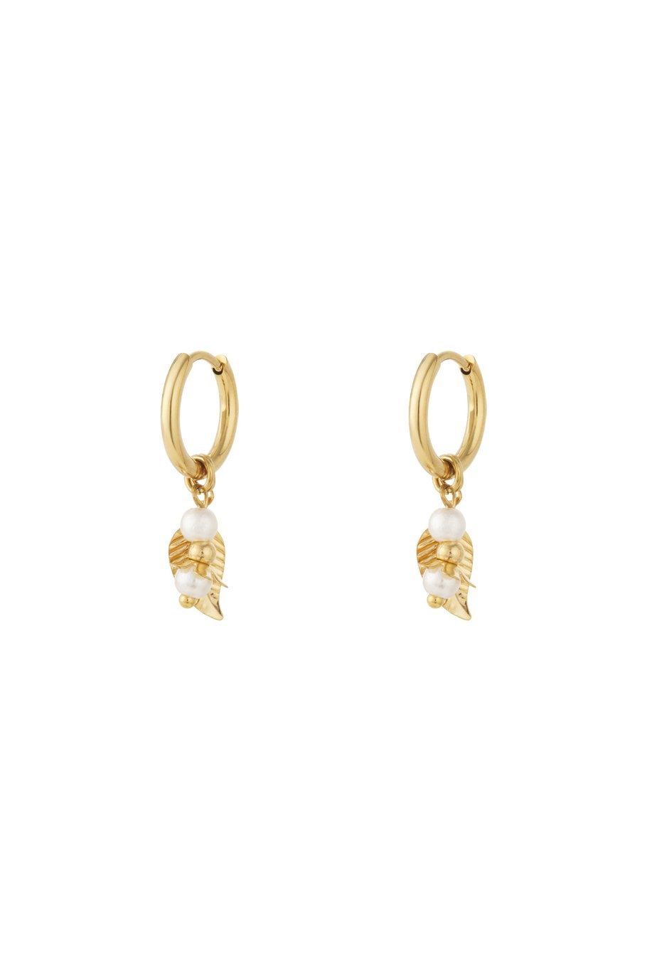 Leaf & Pearl Gold (1 Piece)