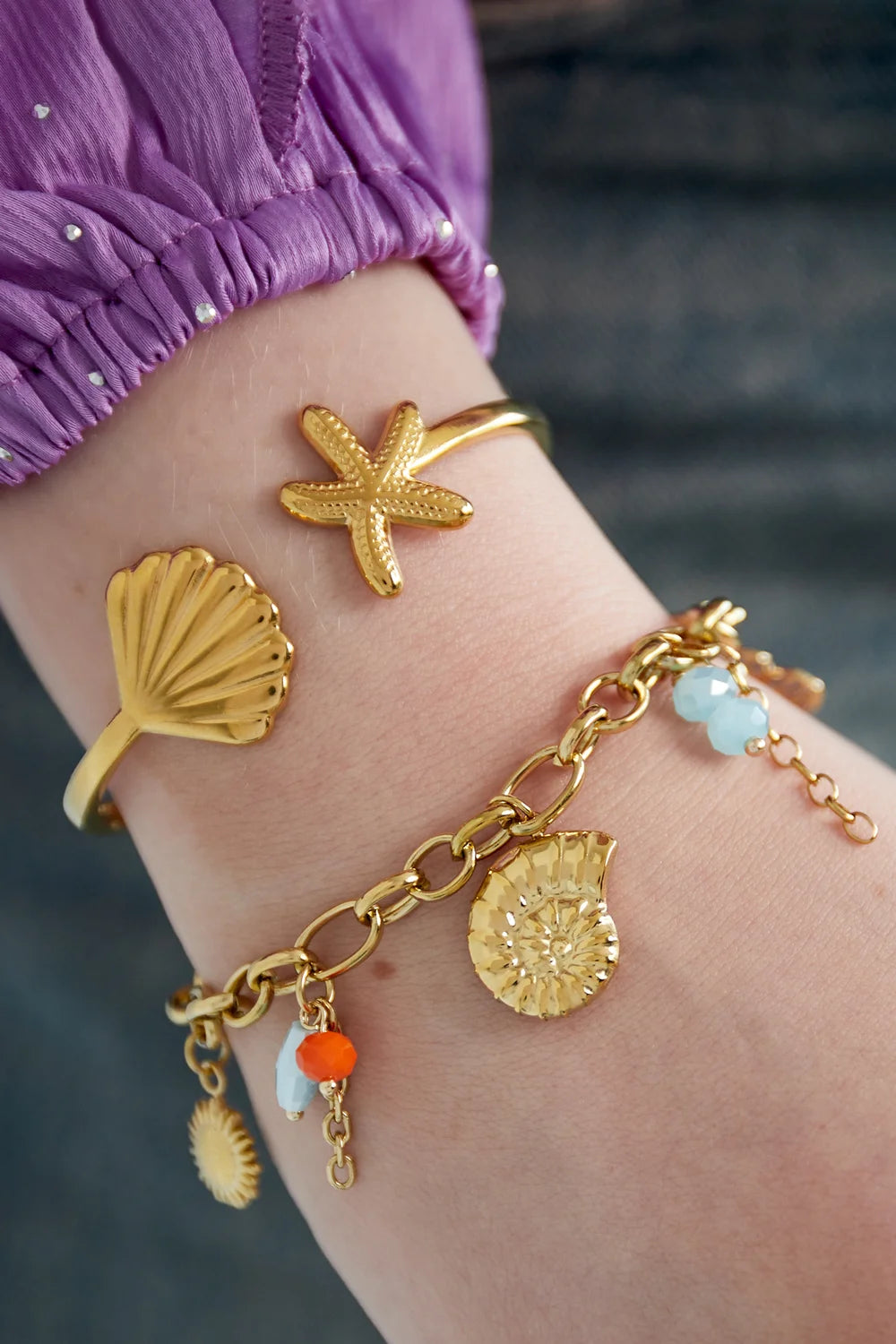 Charm Bracelet Ariel Colorful