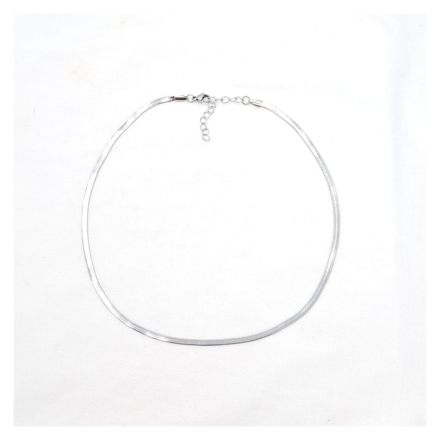 Snake Necklace Silver - Small