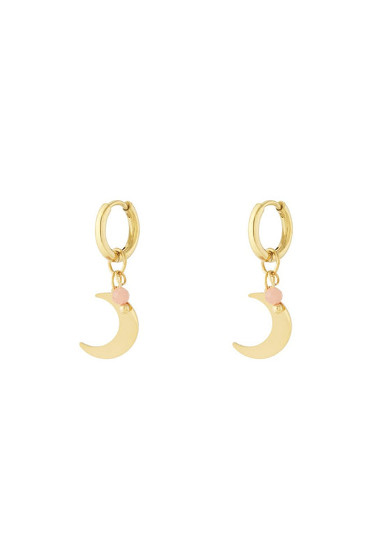 Moon & Pink Pearl Gold (1 Piece)