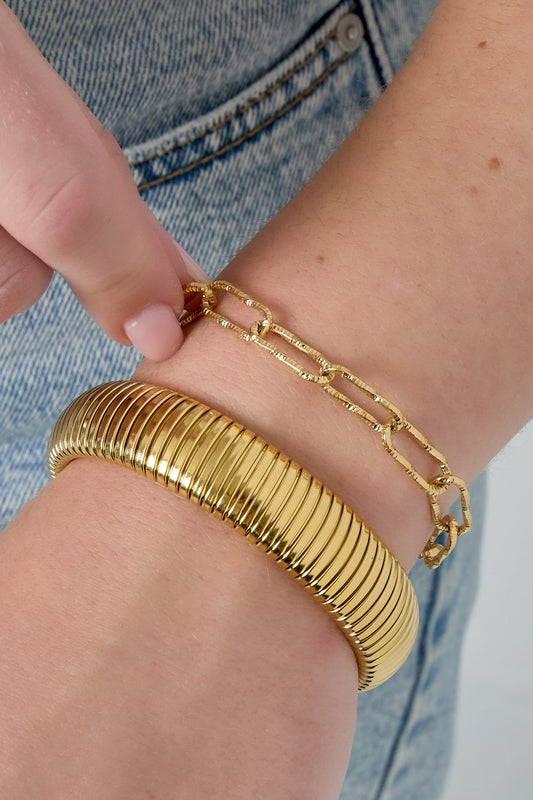 Big Chain Bracelet Gold