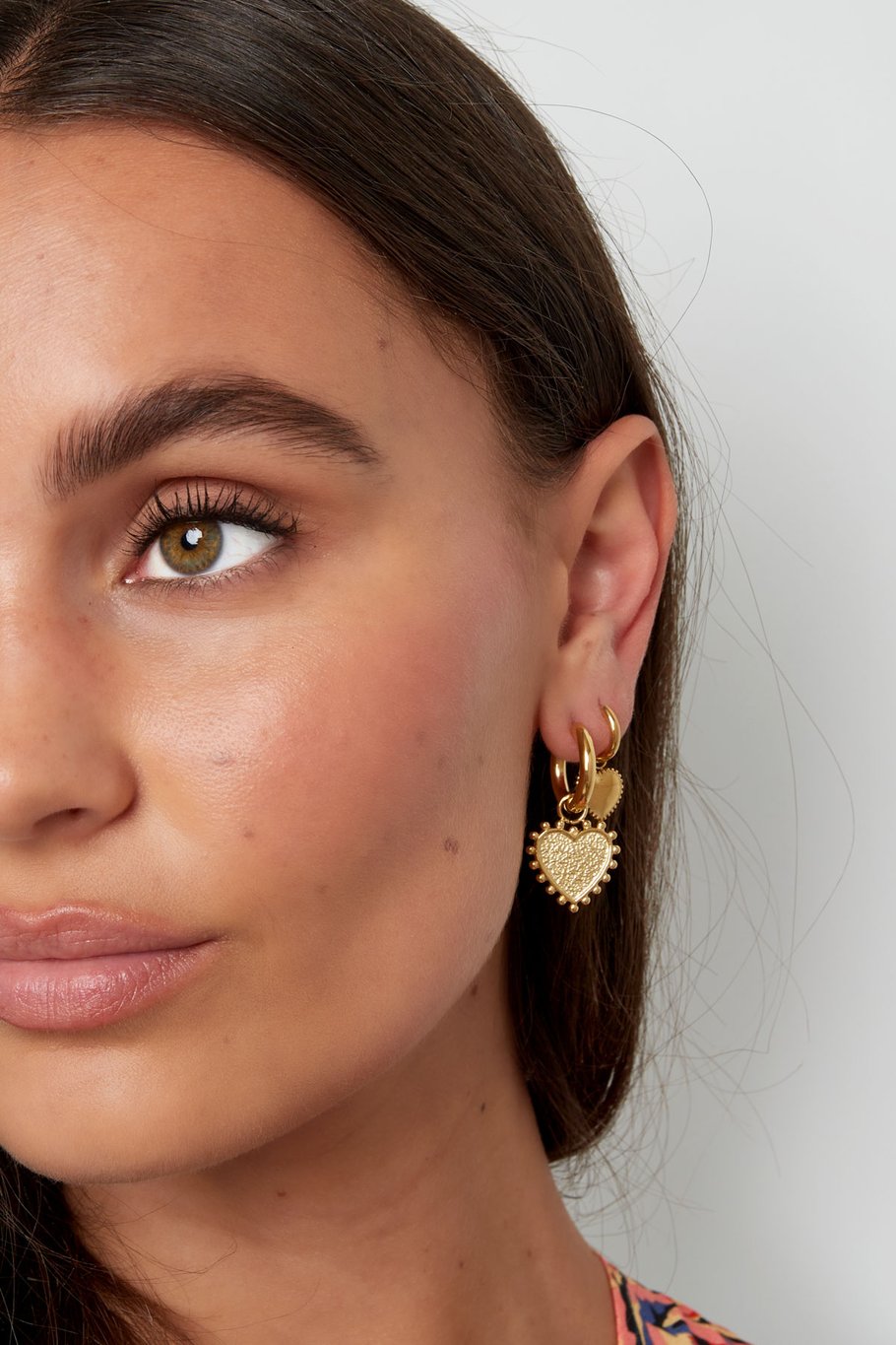 Boho Heart Big Gold (1 Piece)