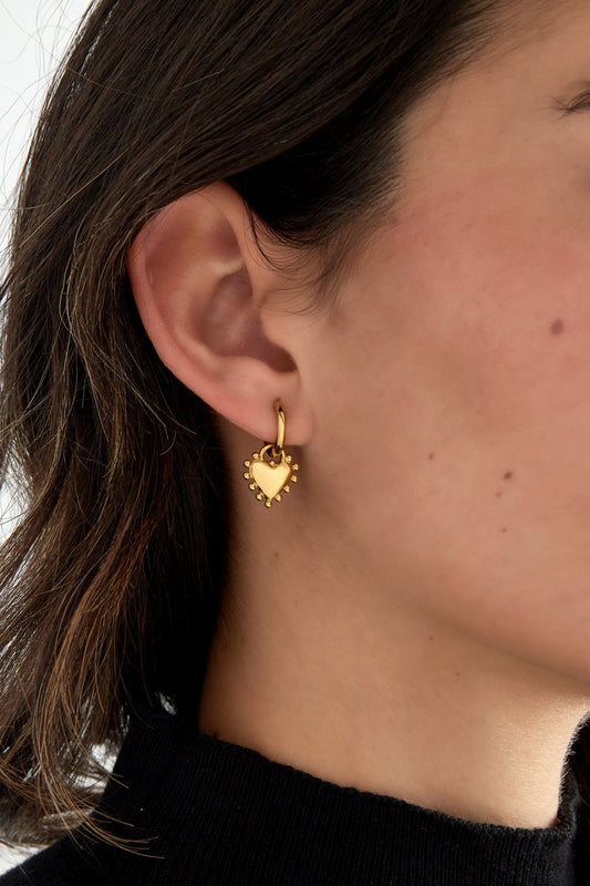 Boho Heart Silver (1 Piece)