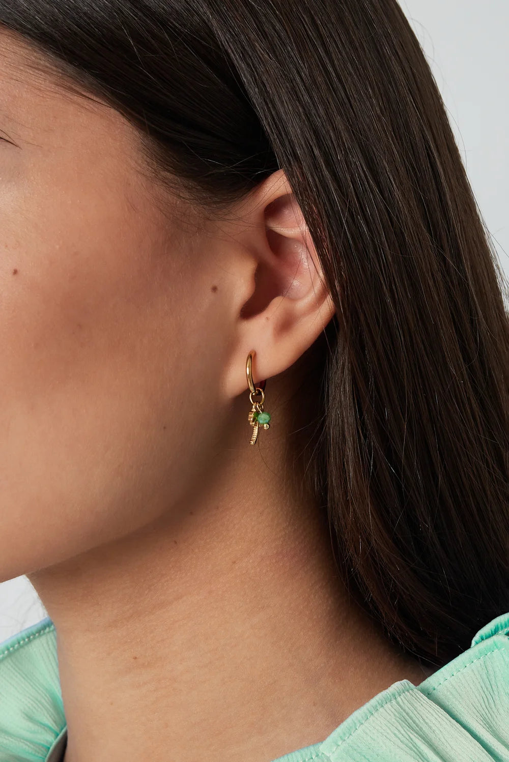 Palmtree Green Pearl (1 Piece)