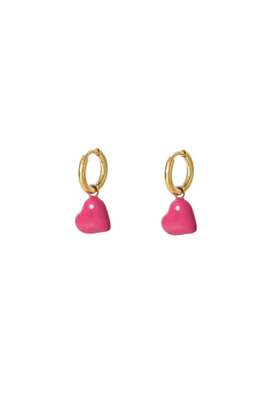 Fuchsia Heart Gold (1 Piece)