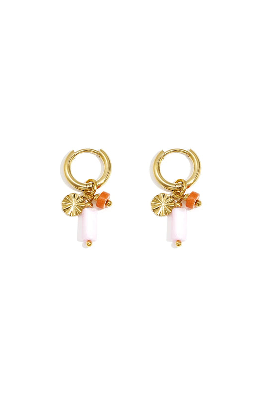 Orange Pearls Penny (1 Piece)