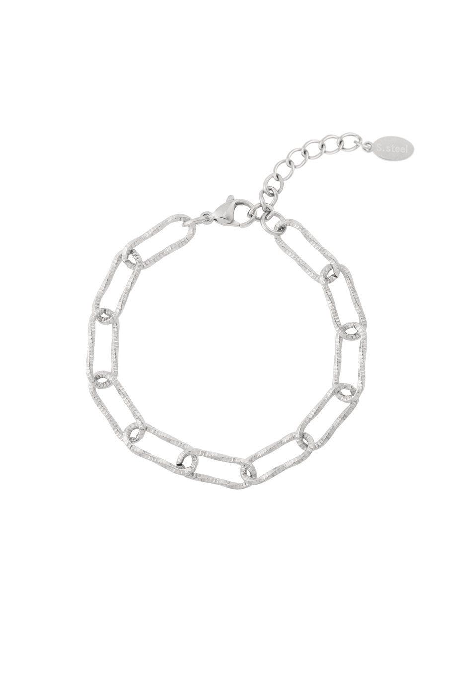 Big Chain Bracelet Silver