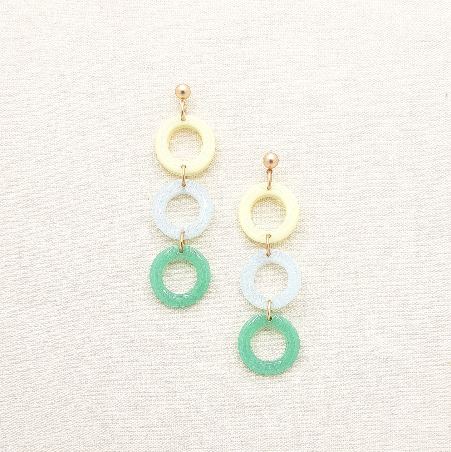 Honey Glossy - Yellow Ice Blue Jade