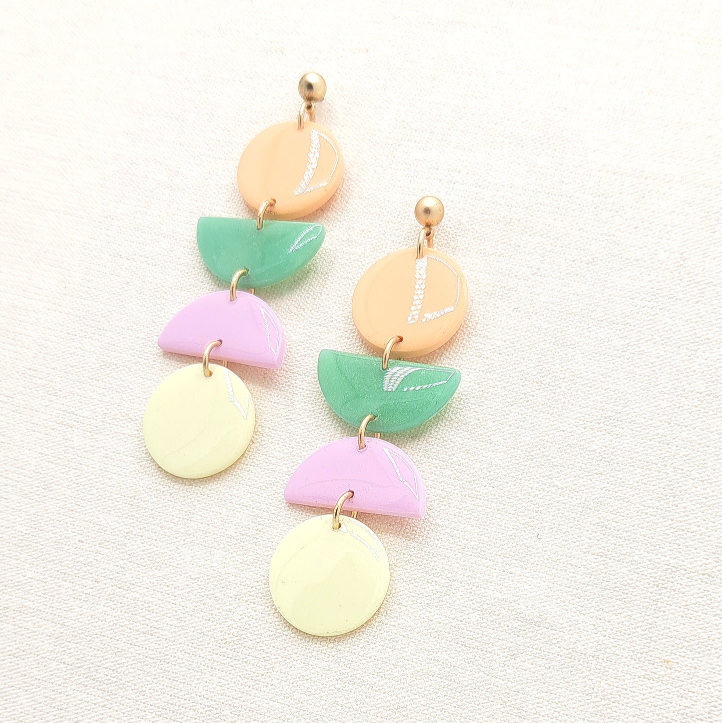 Lisse Glossy -  Peach Jade Pink Yellow