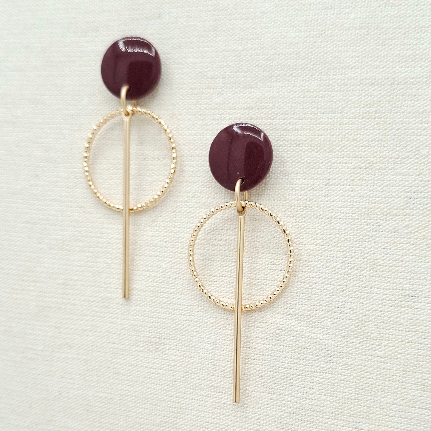 Zita Dark Bordeaux Glossy