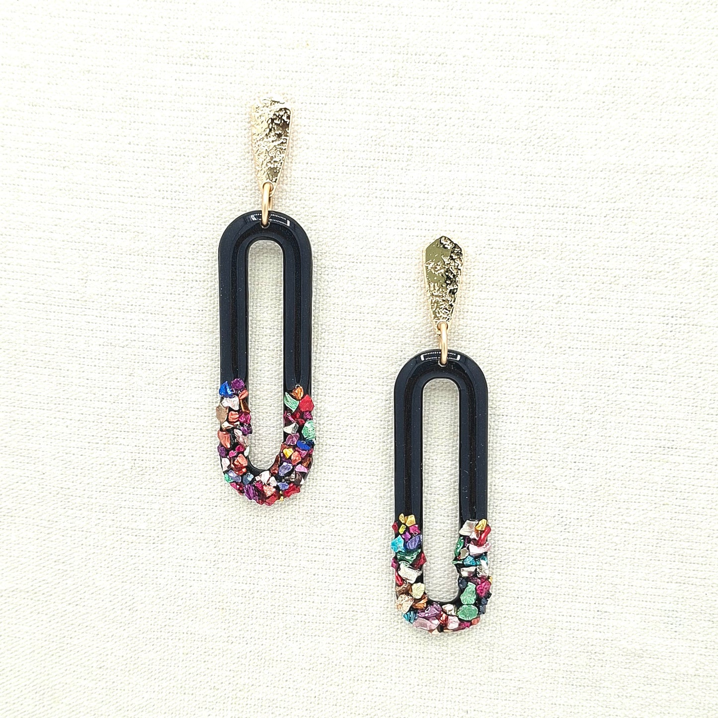 Ruby Black Multi Color