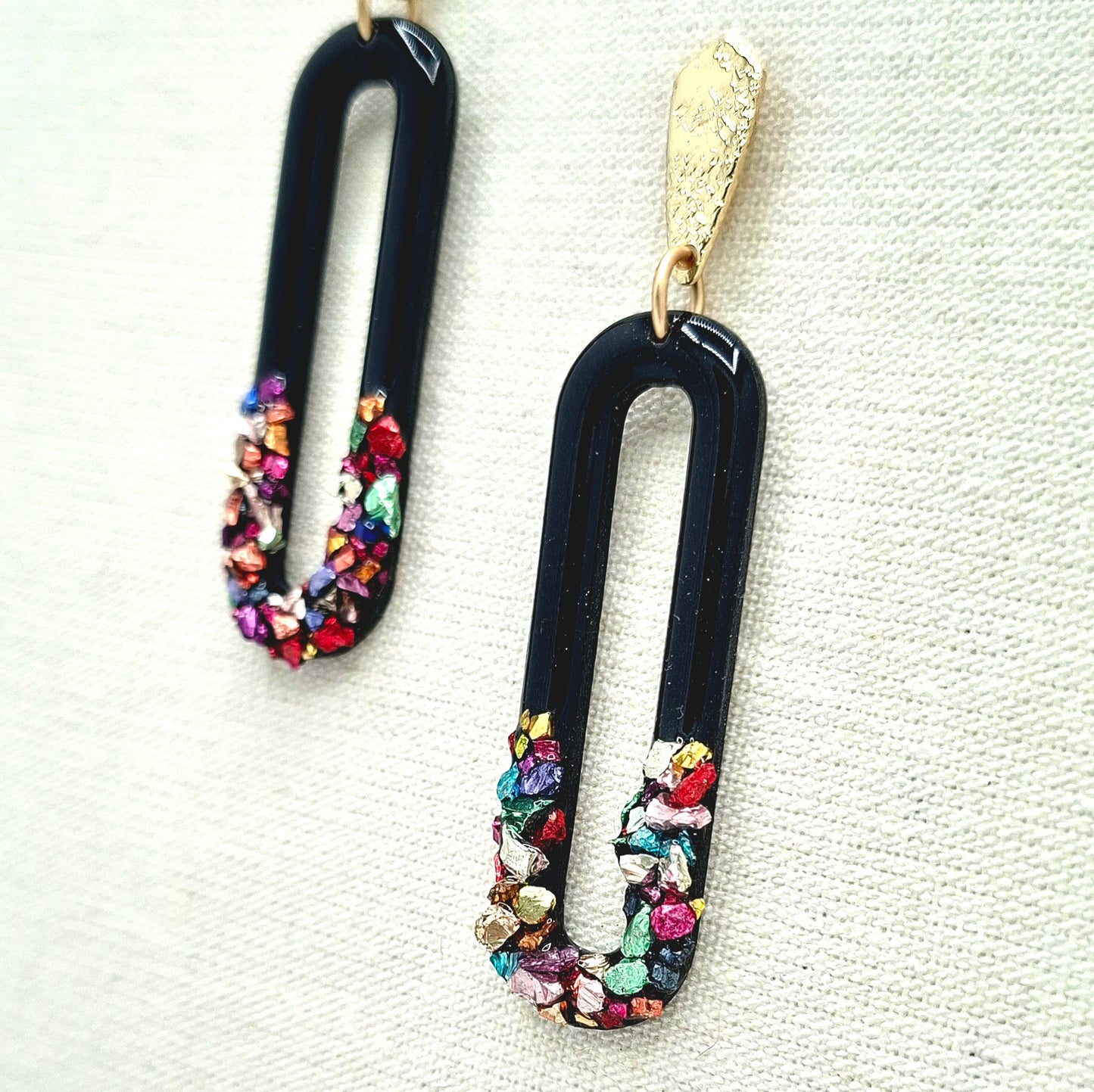 Ruby Black Multi Color