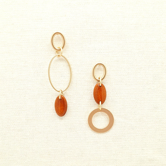 Livinia Rust Brown