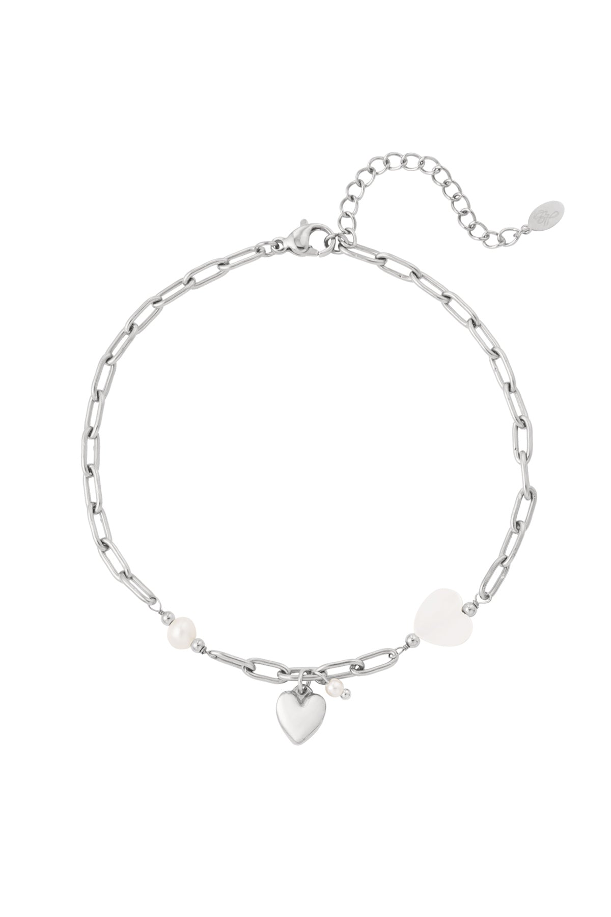 Heart Pendant Anklet