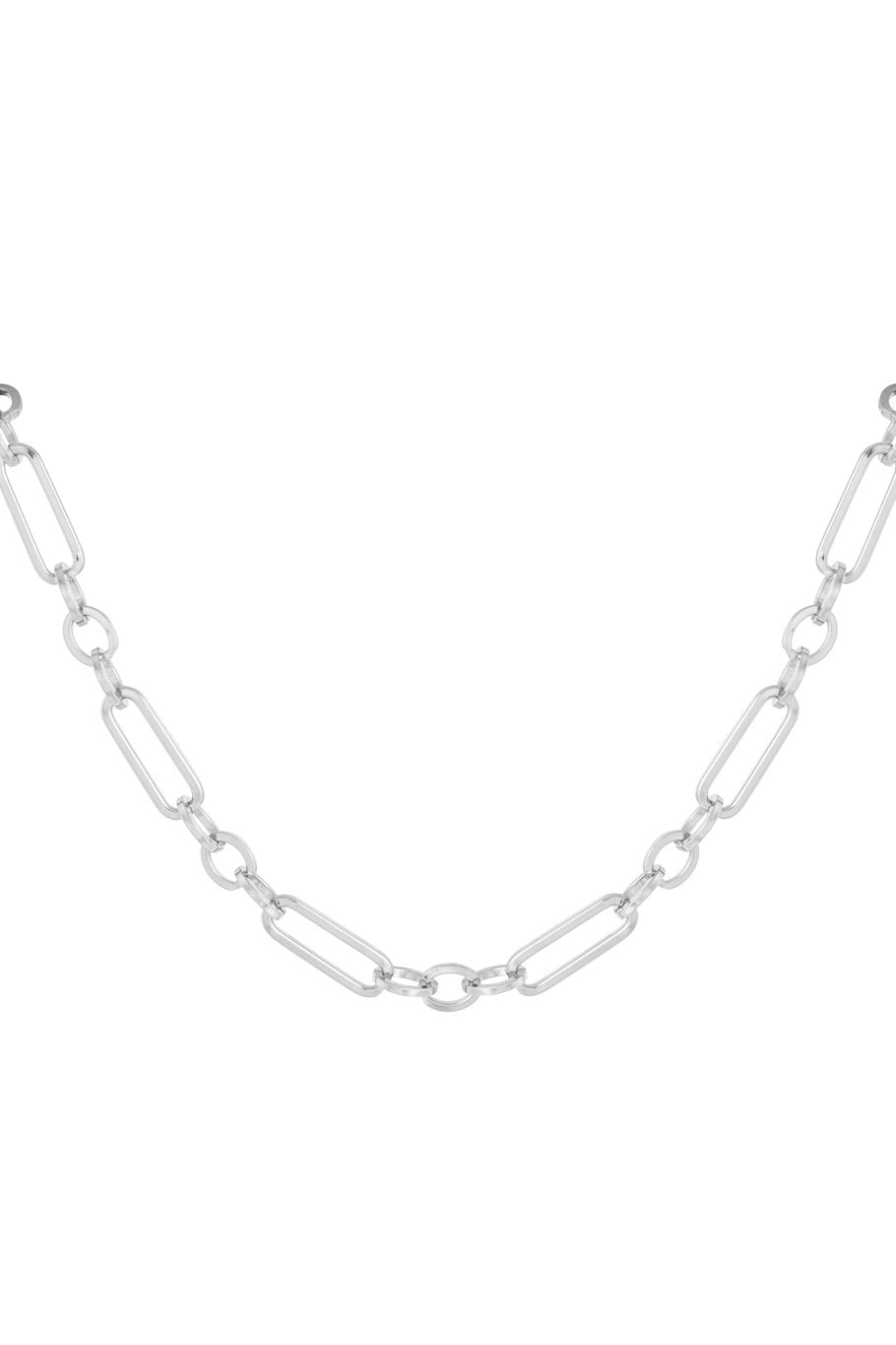 Big Chain Necklace Silver