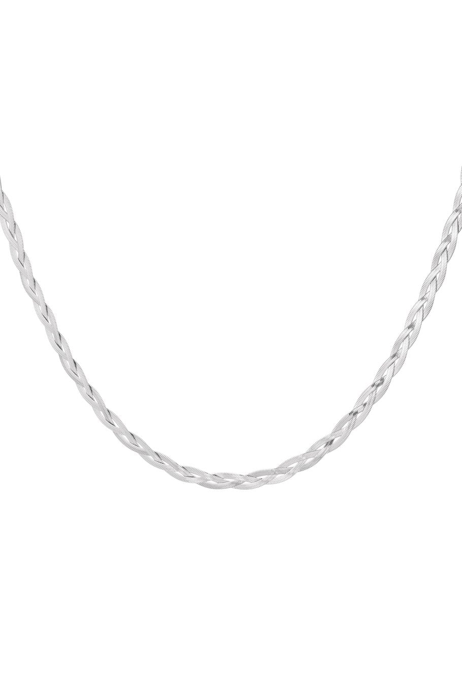 Braided Snake Silver