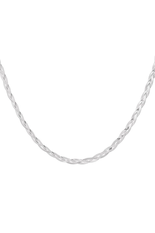 Braided Snake Silver