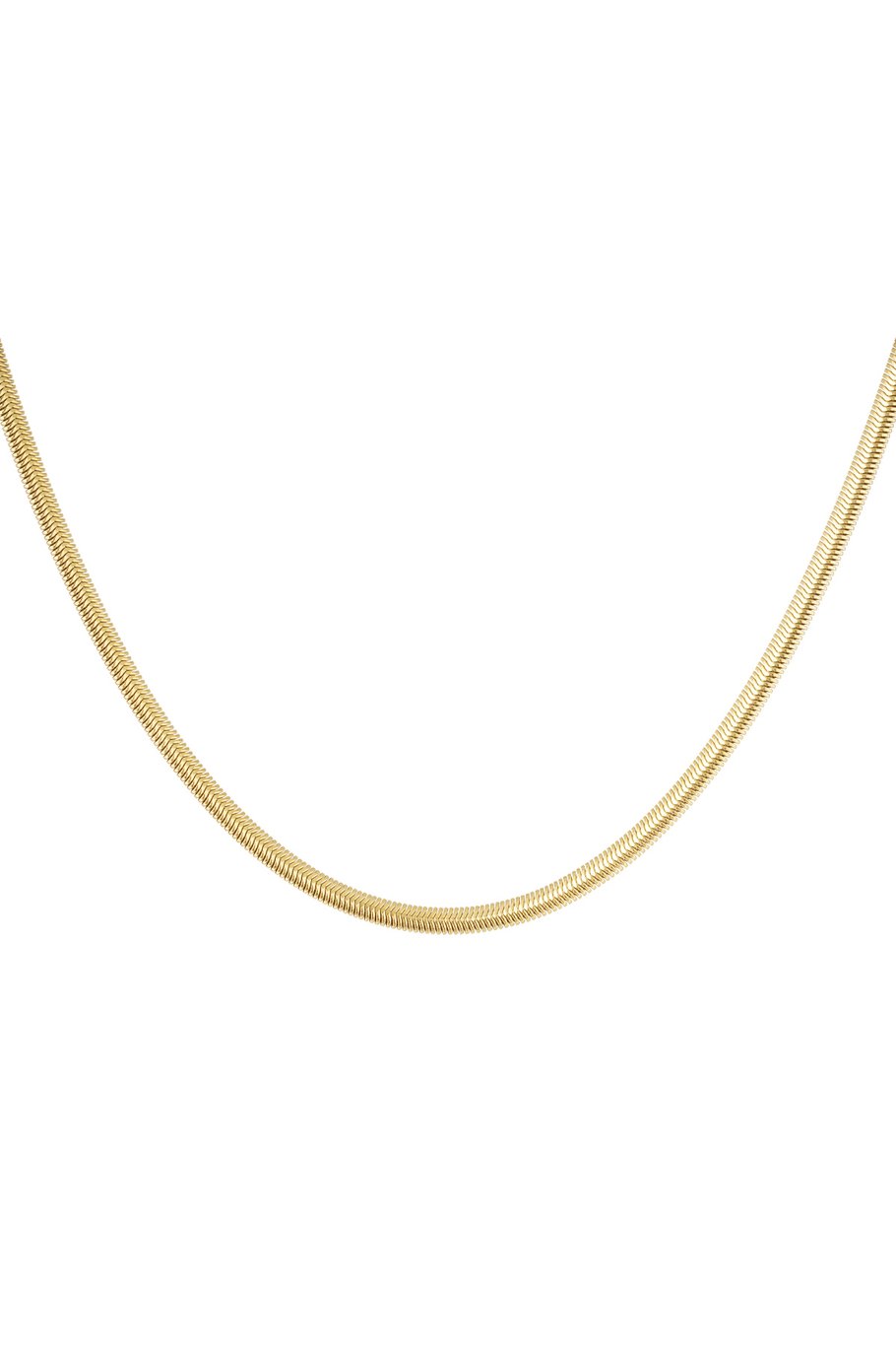 Snake Necklace Gold 0.4