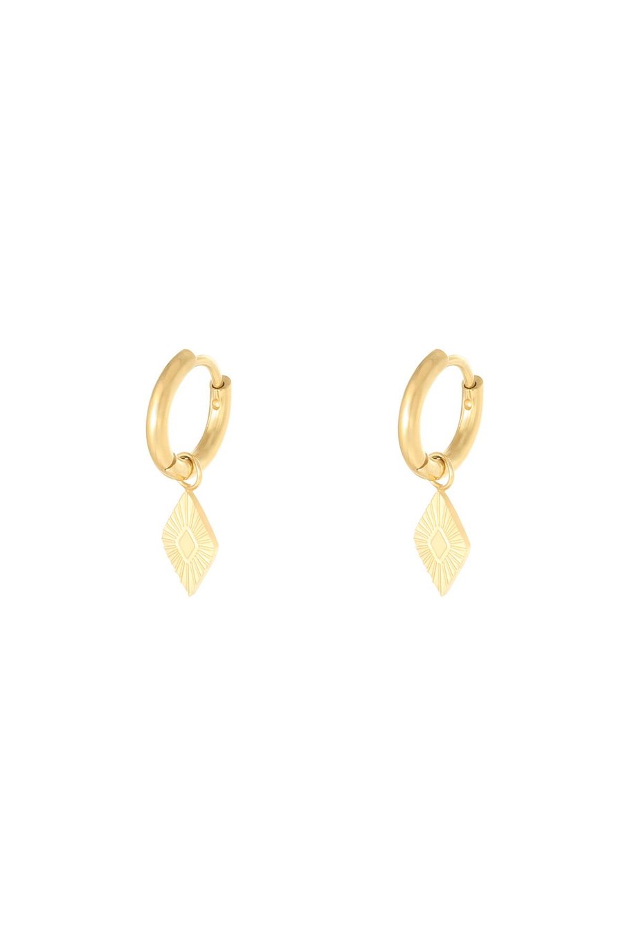 Tiny Diamond Pattern Gold (1 Piece)