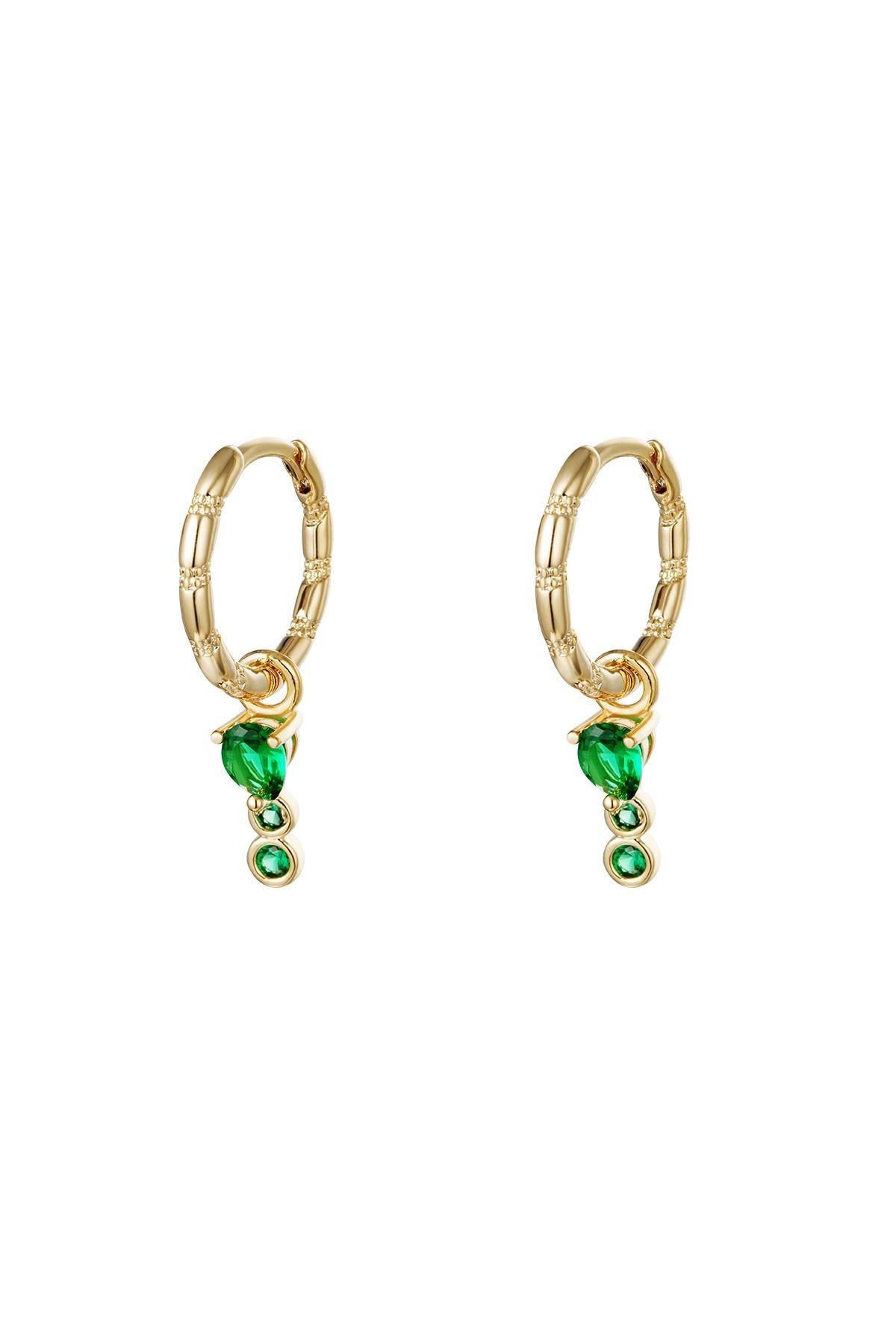 Rineston Green Teardrops (1 piece)