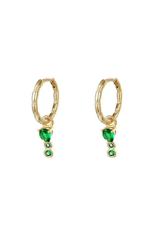 Rineston Green Teardrops (1 piece)