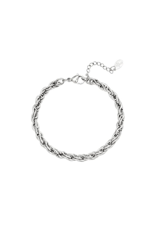 Twisted Bracelet Silver