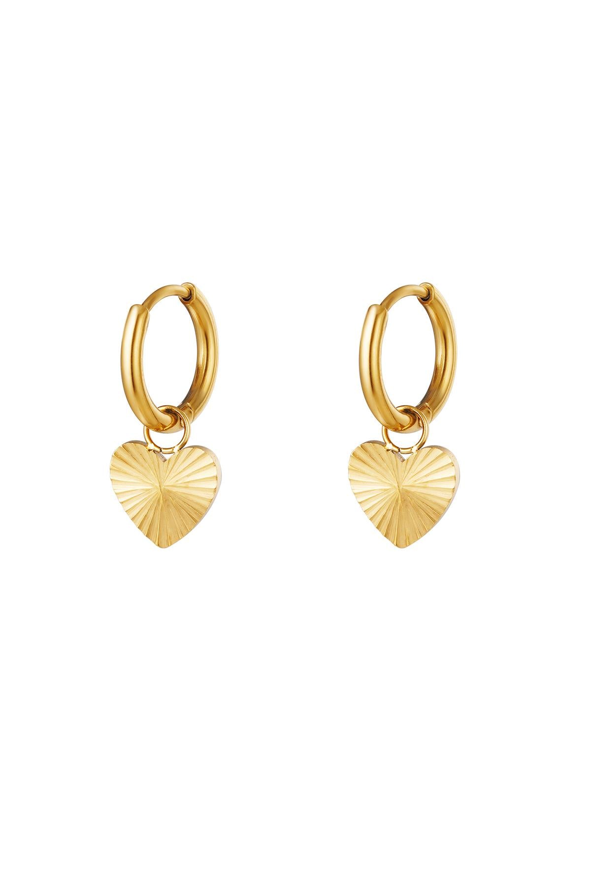 Tiny Heart Striped Pattern (1 piece)