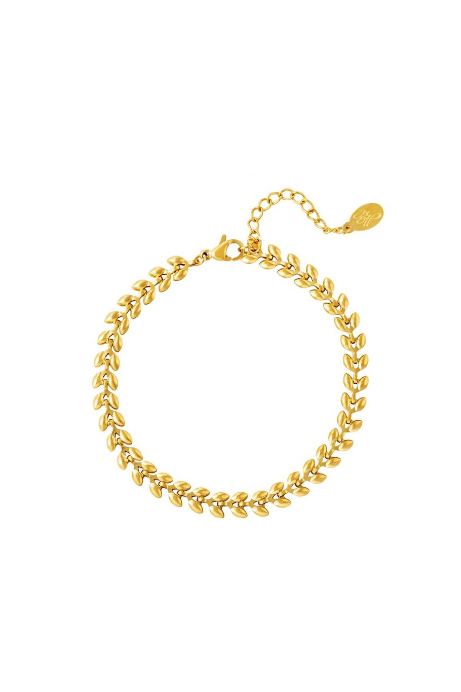 Leaves Bracelet Gold