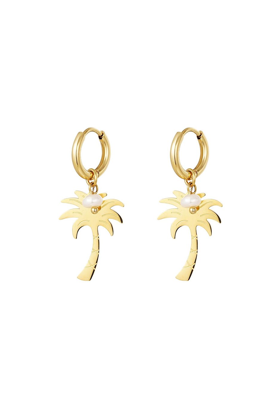 Palmtree With Pearl Gold (1 Piece)