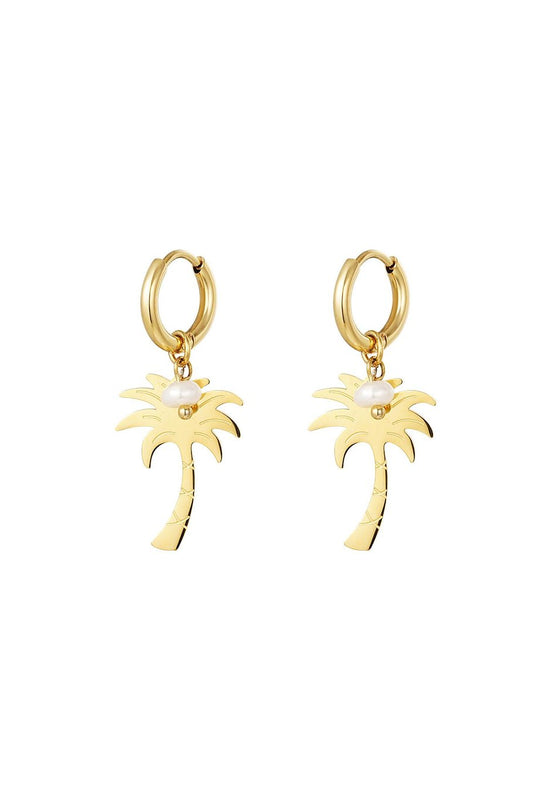 Palmtree With Pearl Gold (1 Piece)