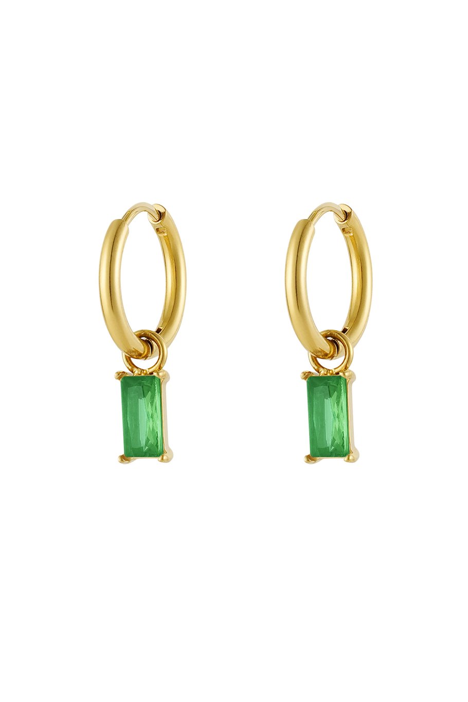 Rinestone Green Gold (1 Piece)
