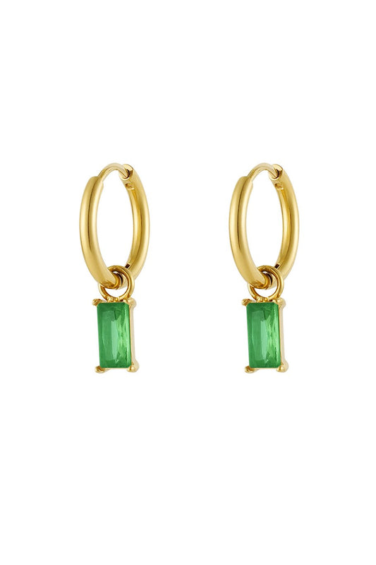Rinestone Green Gold (1 Piece)