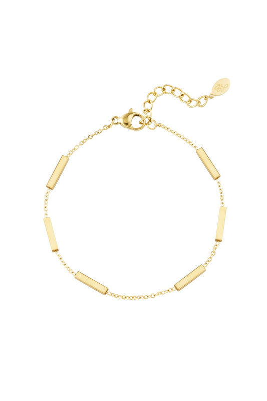 Tube Bracelet Gold