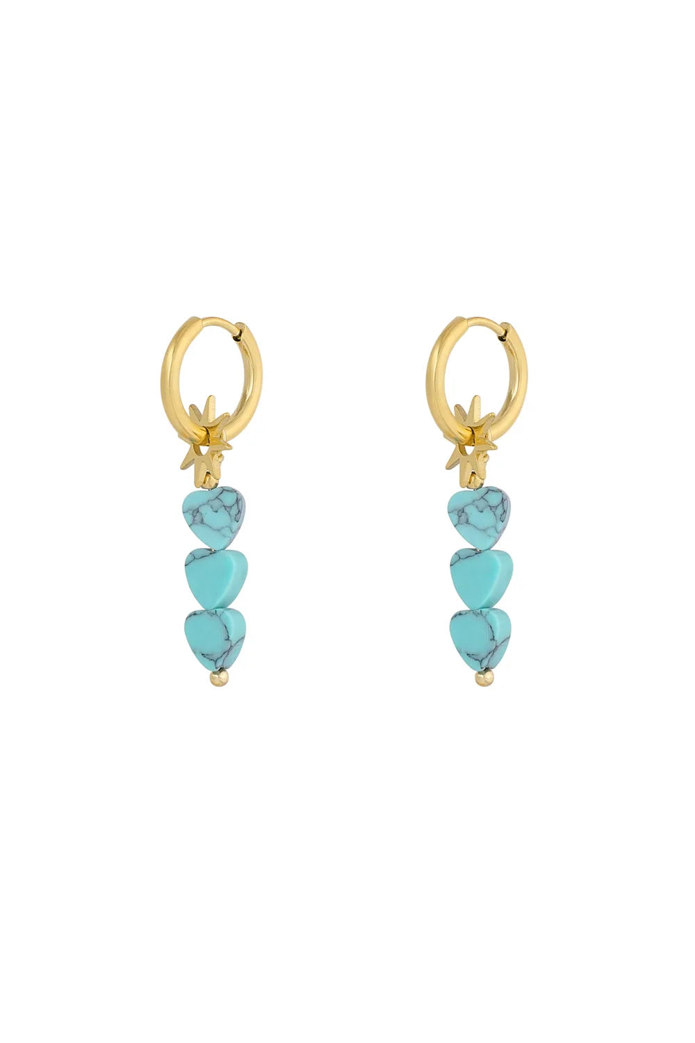 Triple Hearts Blue (1 piece)