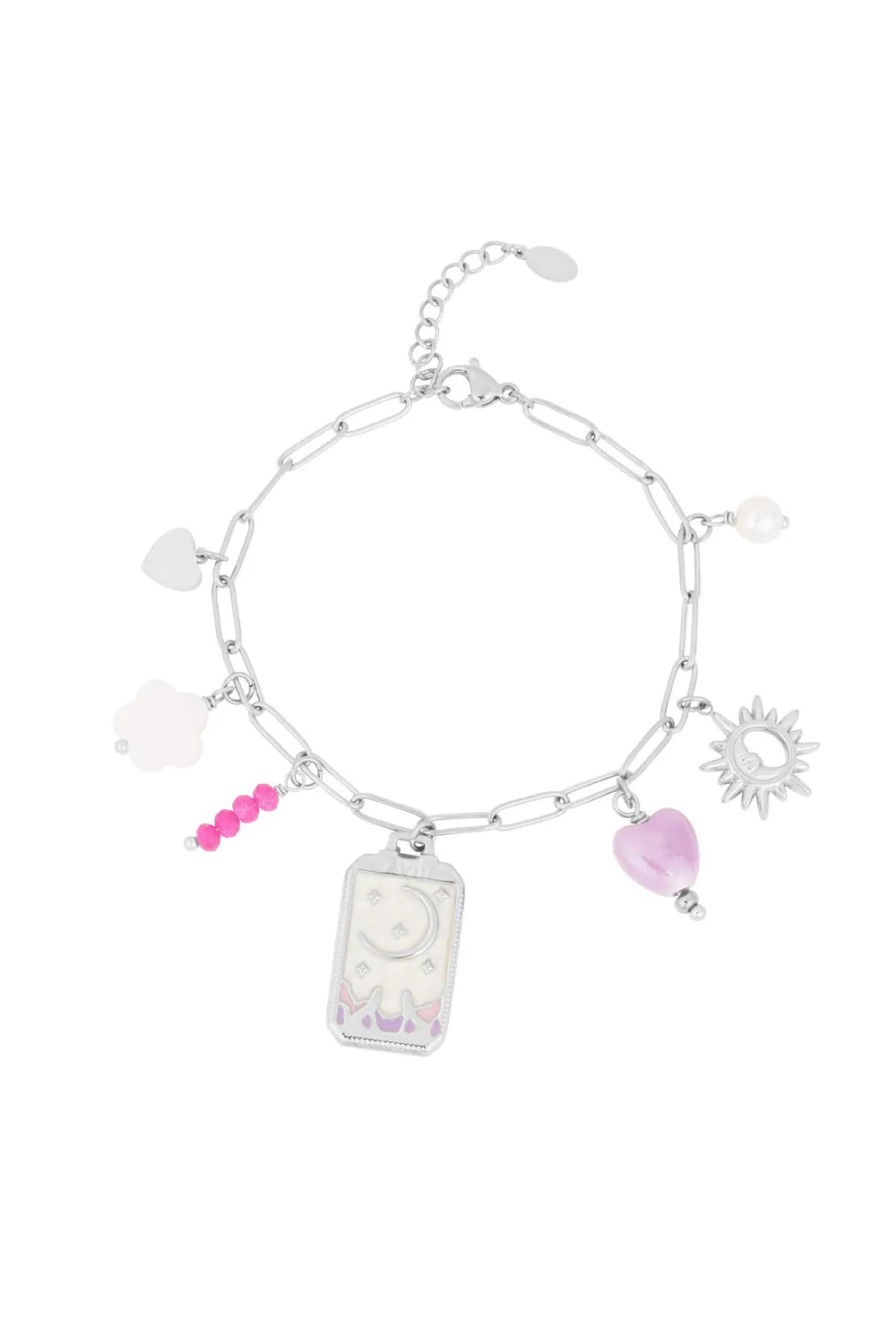 Charm Bracelet Midnight Dream Silver