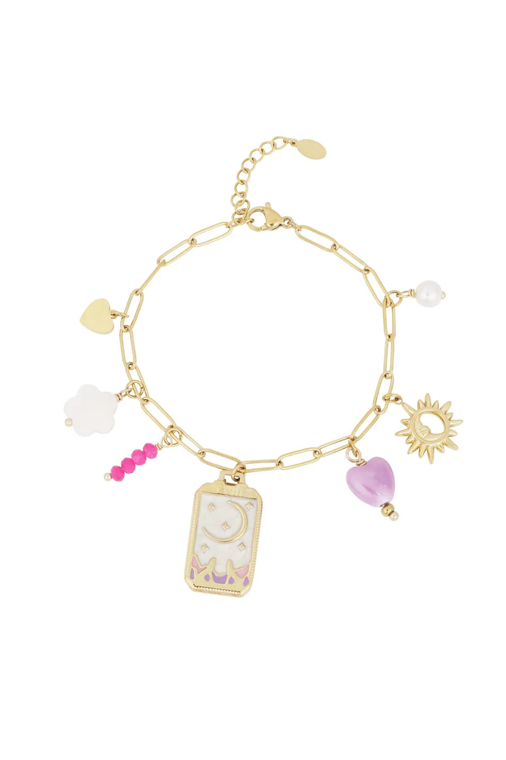 Charm Bracelet Midnight Dream Gold