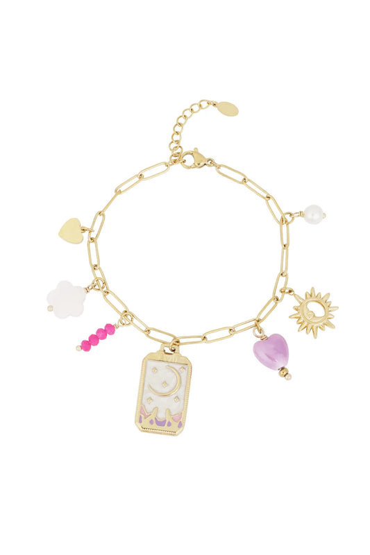 Charm Bracelet Midnight Dream Gold