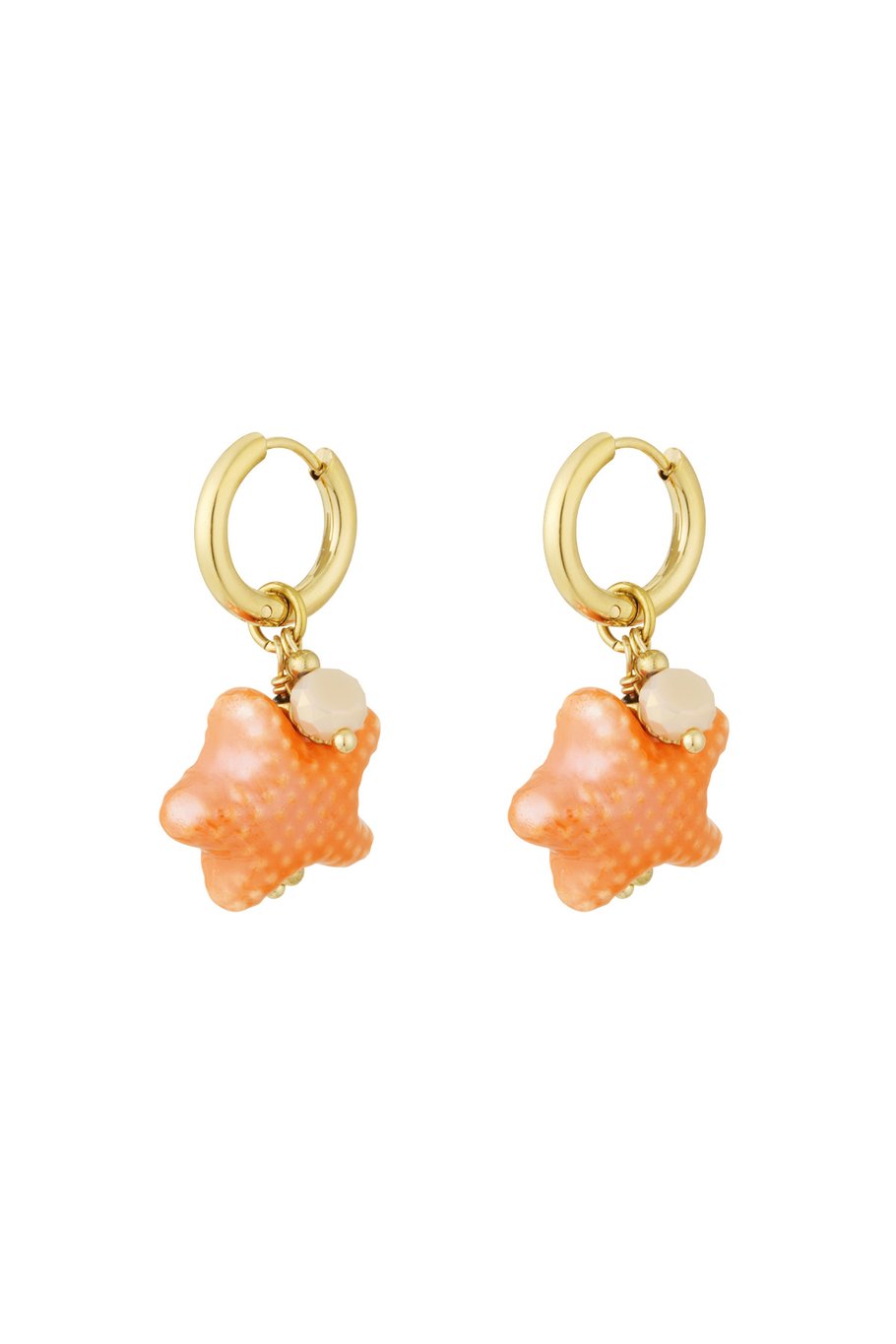 Orange Starfish Gold (1 Piece)