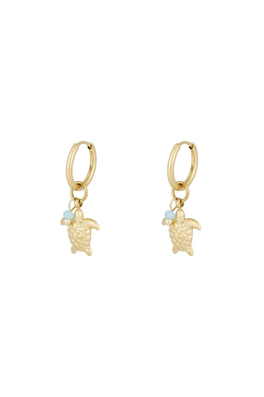 Turtle Blue Pearl Gold (1 Piece)
