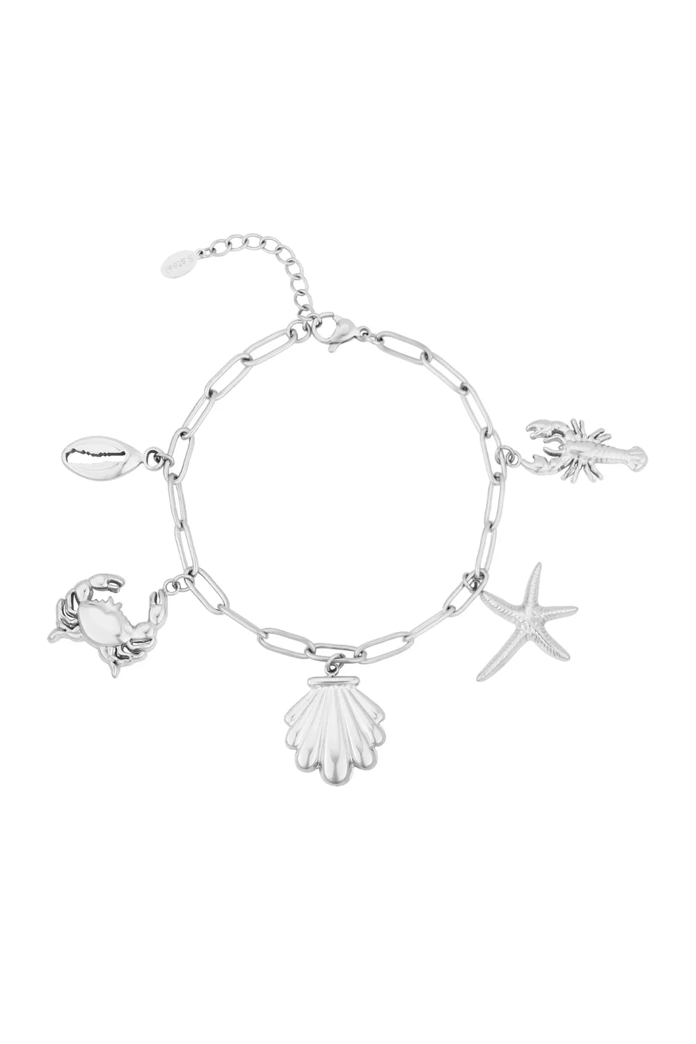 Charm Bracelet Sealife Silver