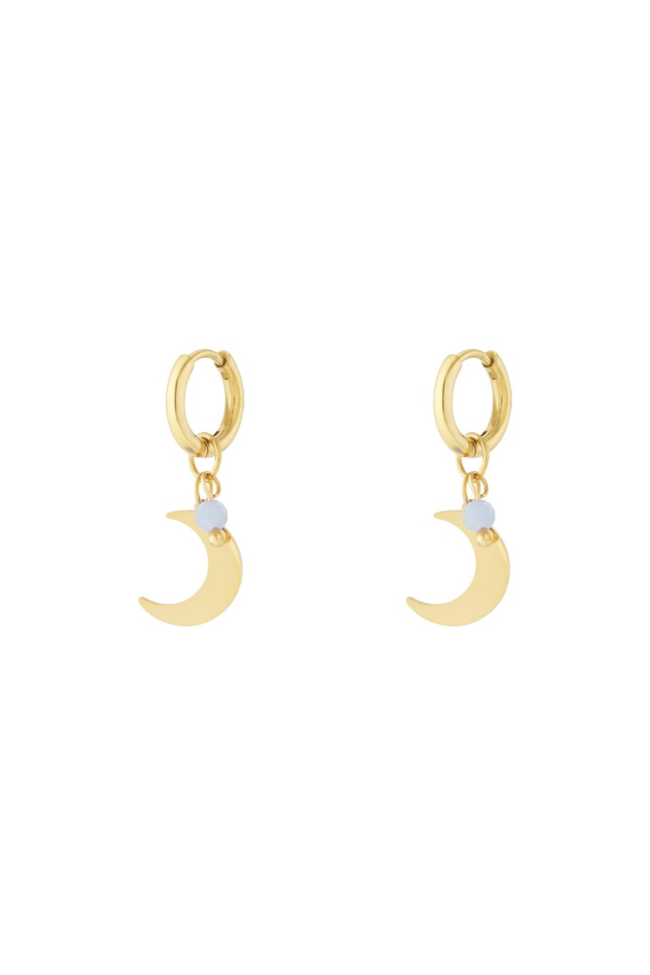 Moon & Blue Pearls Gold (1 Piece)