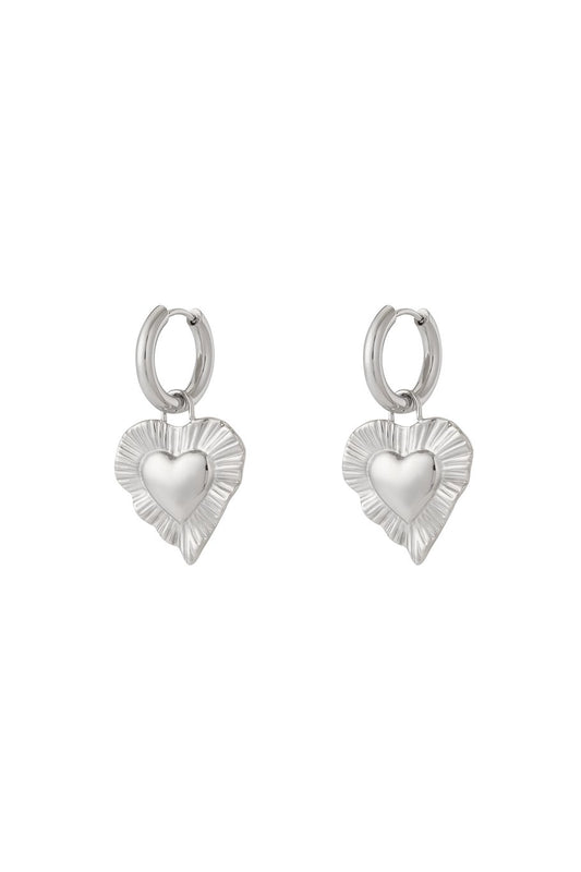 Burning Heart Silver (1 Piece)