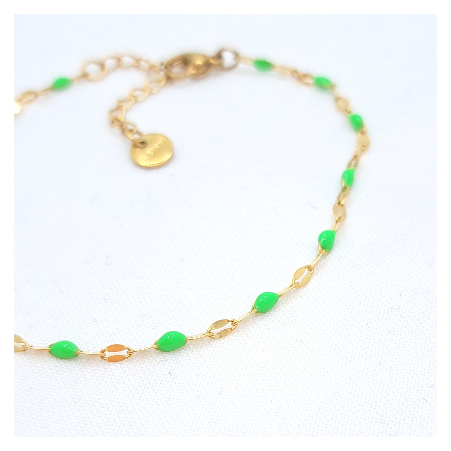 Bullet Bracelet - Neon Green