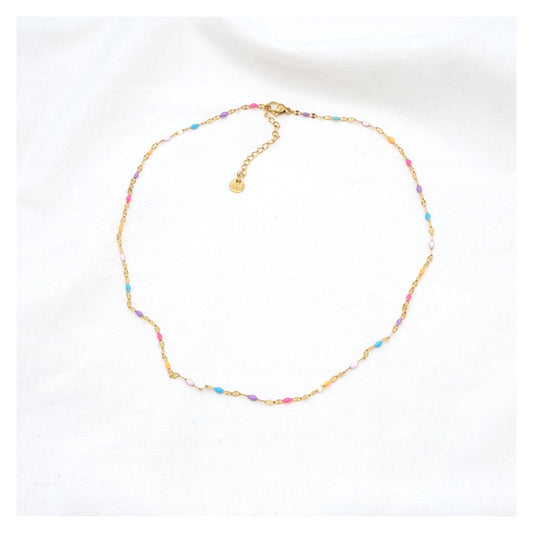 Bullet Necklace - Multi Color